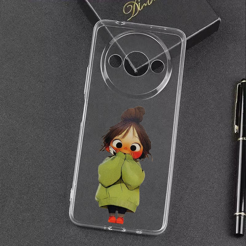 کاور شفاف طرحدار گوشی ردمی Redmi A3