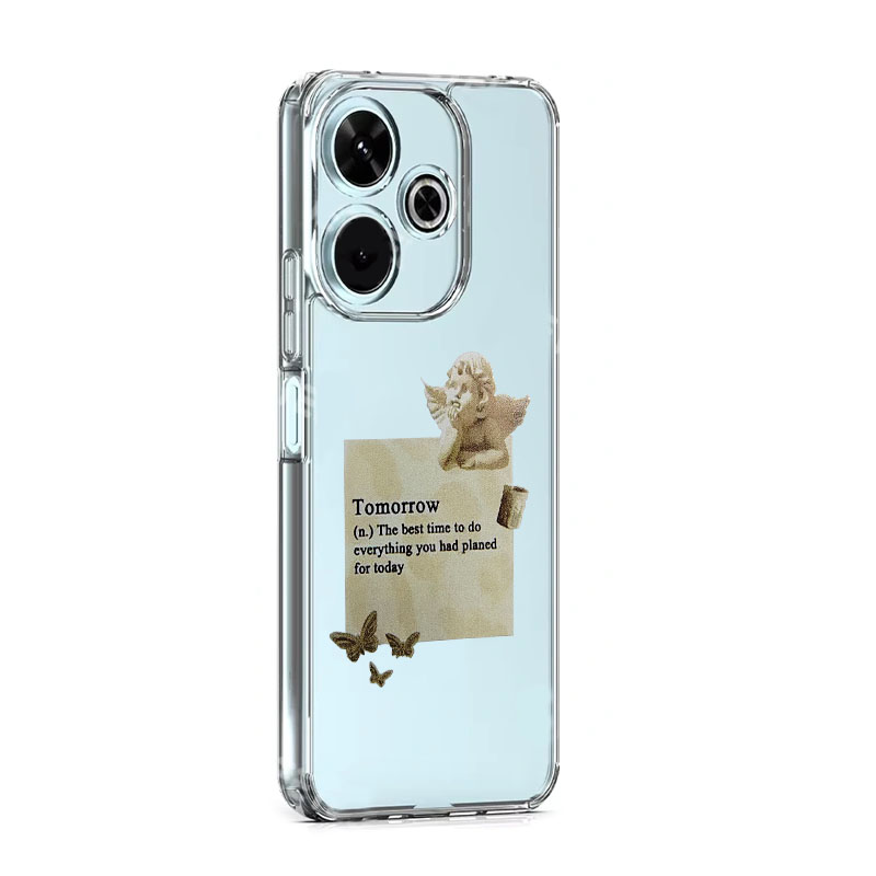 کاور شفاف طرحدار گوشی شیائومی ردمی Redmi 13/POCO M6(4G)