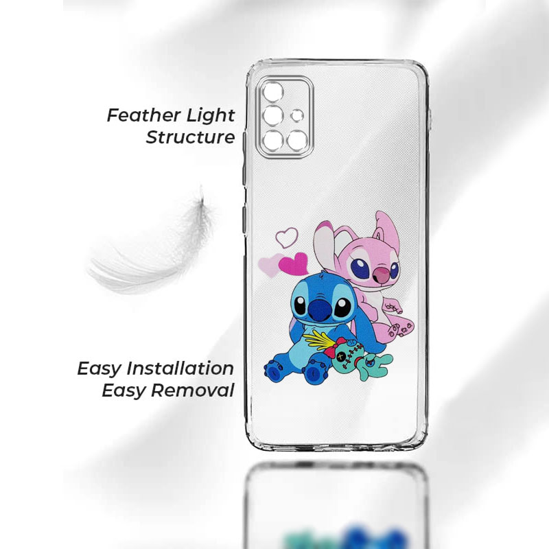 کاور شفاف طرحدار گوشی سامسونگ Samsung A51