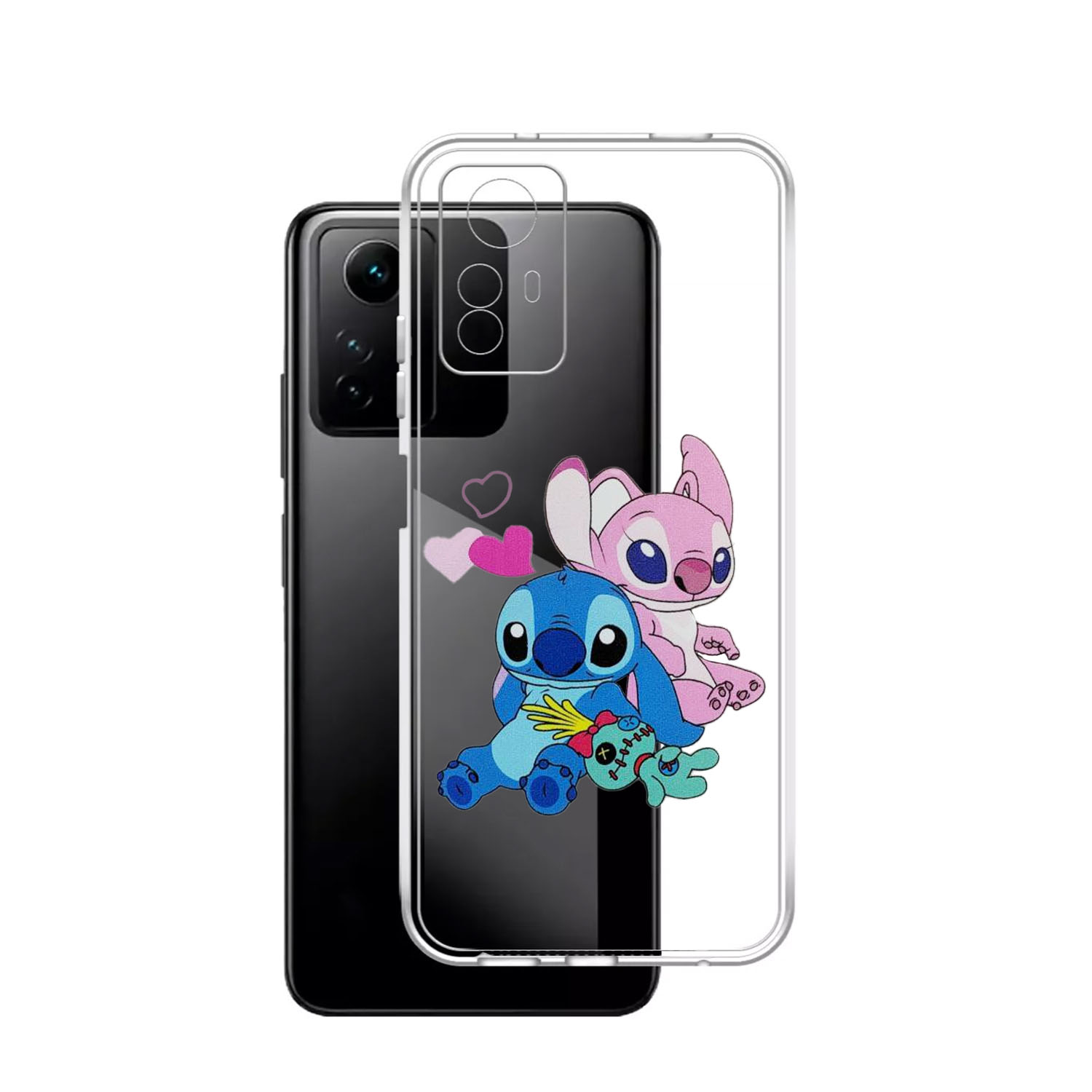 کاور شفاف طرحدار گوشی ردمی Redmi Note 12s