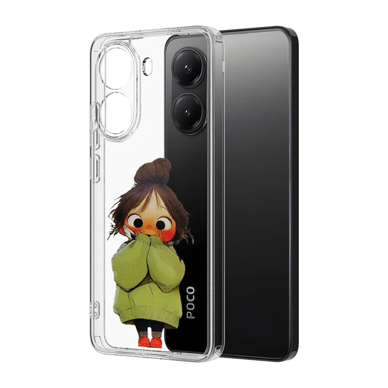 کاور شفاف طرحدار گوشی شیائومی Xiaomi POCO X7 Pro