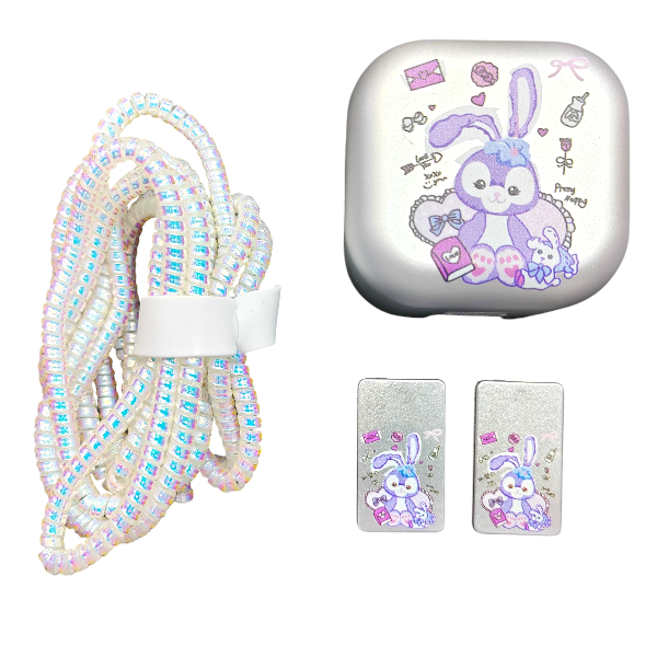 محافظ فانتزی مخصوص شارژر 20 وات آیفون طرح خرگوش