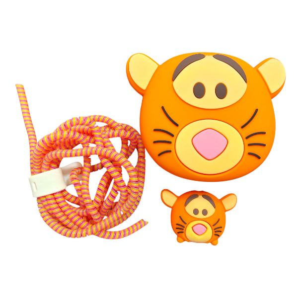 محافظ فانتزی مخصوص شارژر 20 وات آیفون طرح تیگر